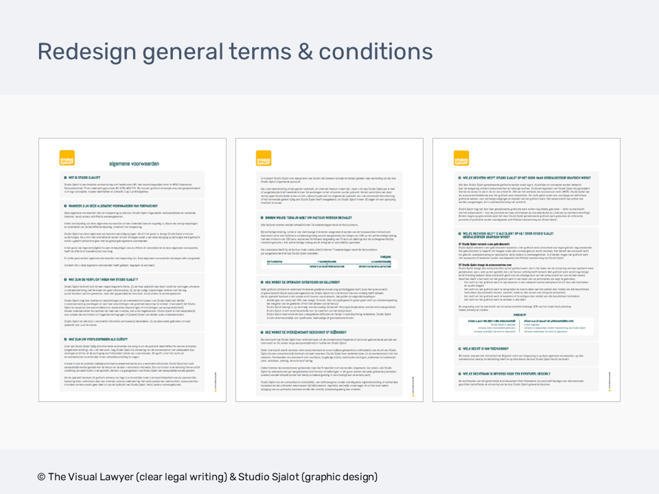 Contract design